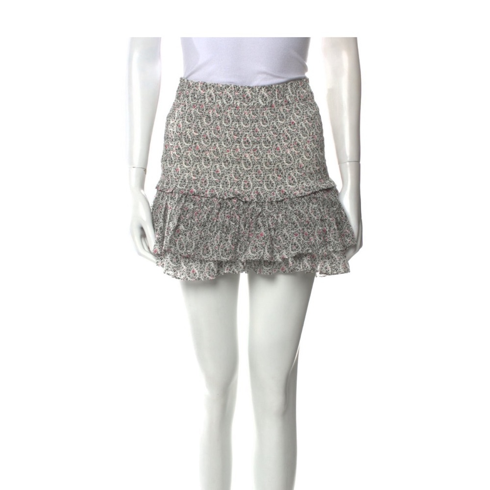 Isabel Marant Floral Print Mini Skirt